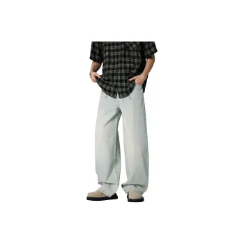 KM Jeans Unisex Vintage Light Blue
