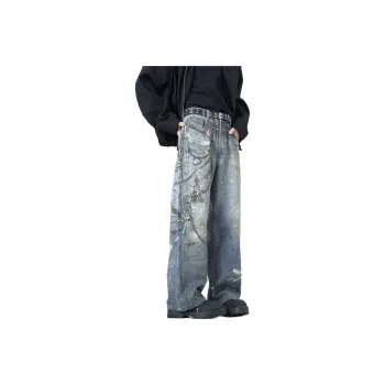 JASONWOOD Cowboy On The Run Jeans Unisex Vintage Blue
