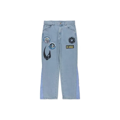 Star Wars X WIND AND SEA Jeans Unisex Blue