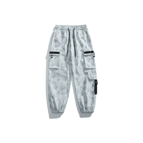 Hollister Knitted Sports Pants Mens Brown Camouflage