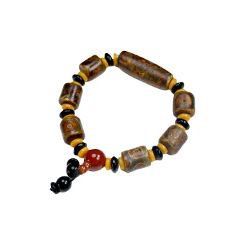 HOFINED Agate Collectibles Handheld Prayer Bead Bracelet Unisex