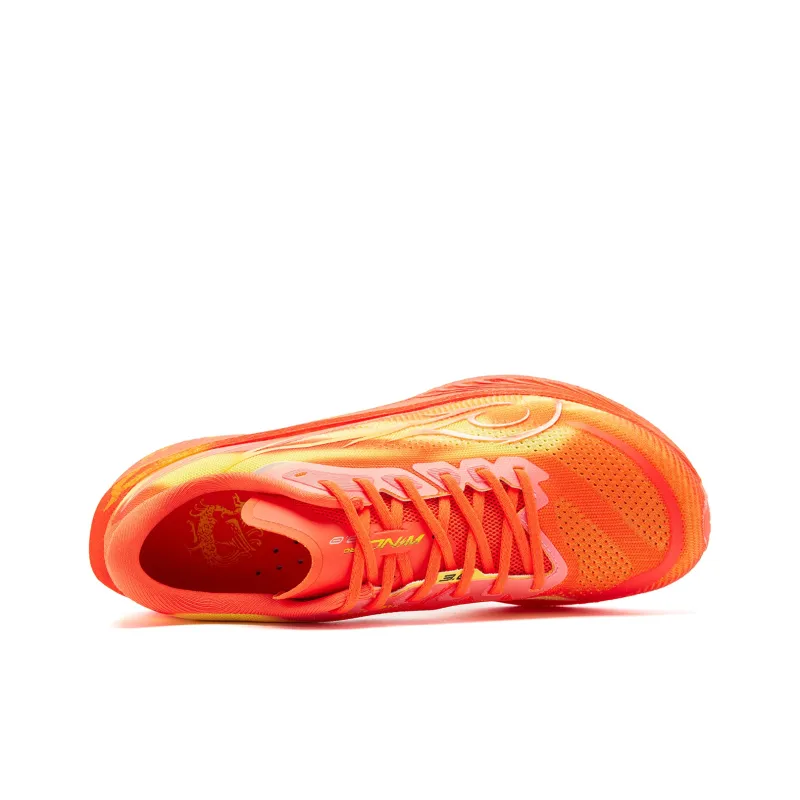 QIAODAN Strong Wind 3.0 PRO Running Shoes Men Low Top Dutch Orange/Spectral Yellow-3