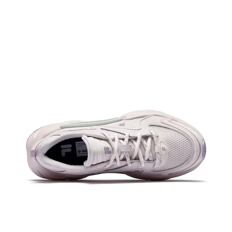 FILA FUSION Low Top Running Shoes Women's Light Pink-2