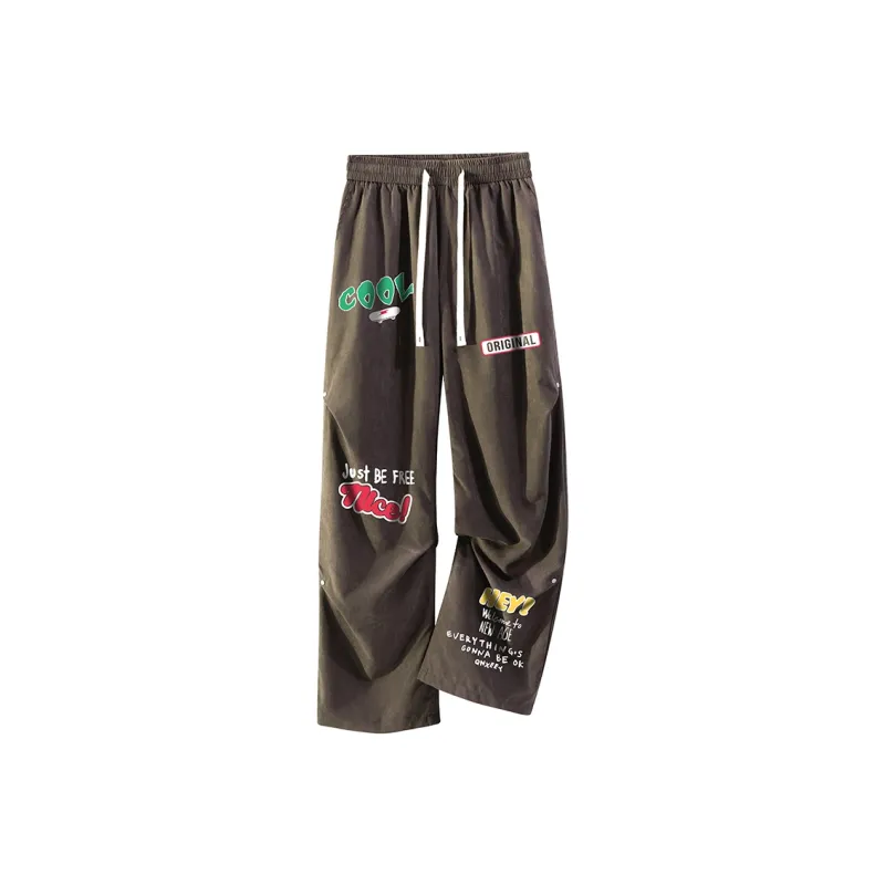 Qnxeey Casual Pants Unisex-34