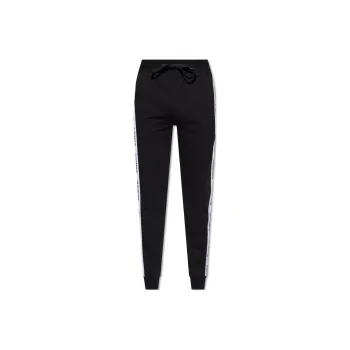 MOSCHINO Logo Tape Drawstring Sweatpants
