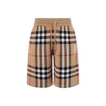 Burberry Check Jacquard Shorts