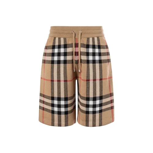Burberry Check Jacquard Shorts
