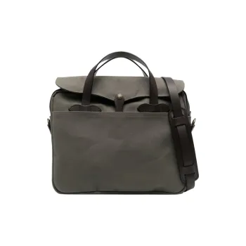 Filson Cotton Shoulder Bag, Crossbody Bag, Handbag Men's Green