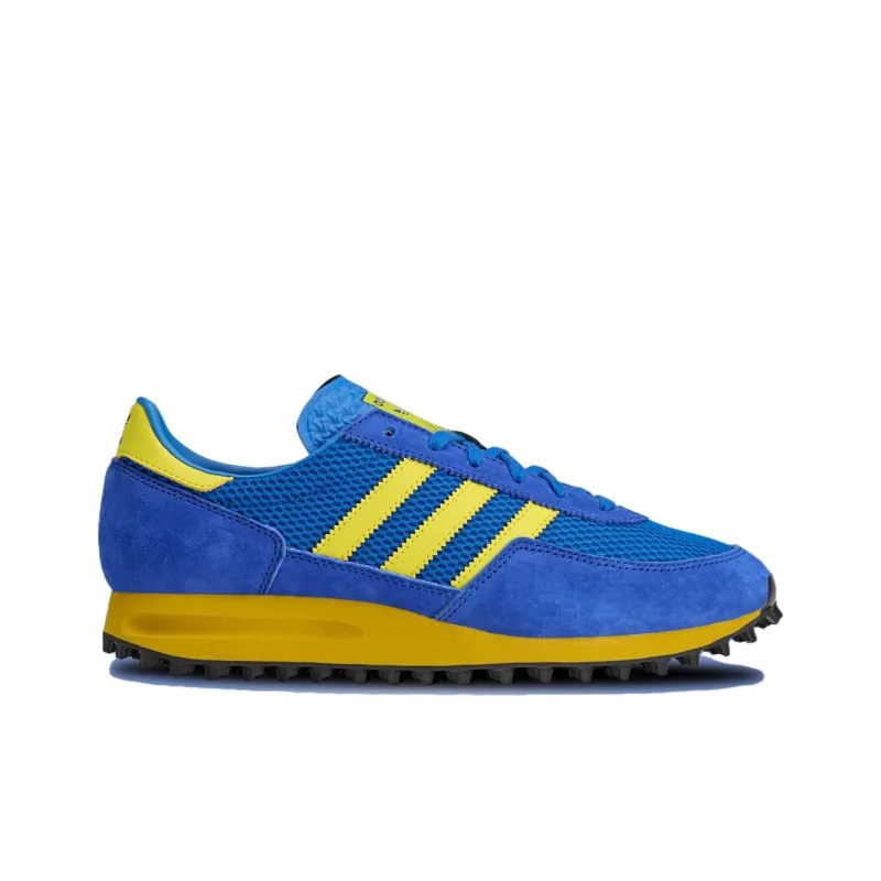 Adidas Originals TRX Mesh SPZL Anti Slip Wear Resistant Low Top Casual Running Shoes Men's Blue Yellow-1