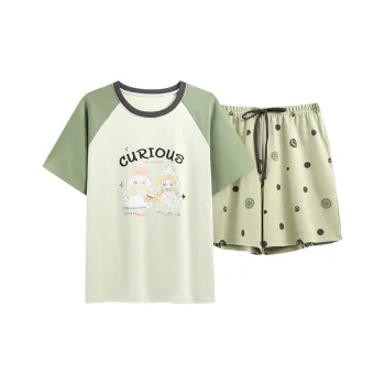 Qiao Ni Tong Pajama Set Women's Image Color