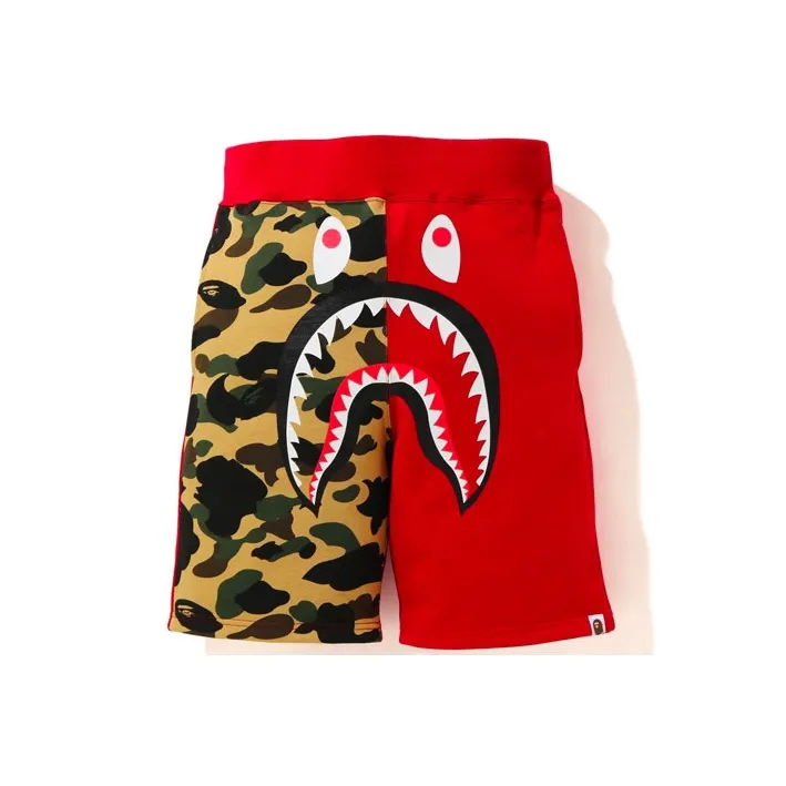 Bape Shark Sweat Shorts-5