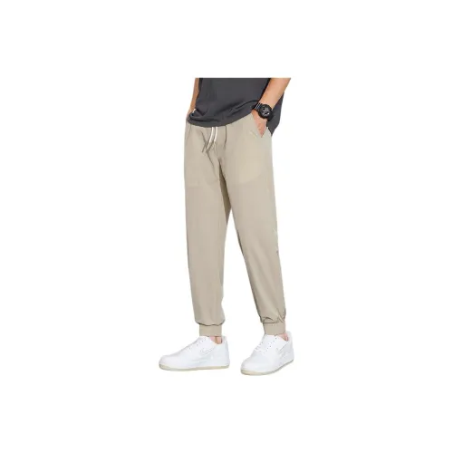 Tonlion Casual Pants Men's Khaki