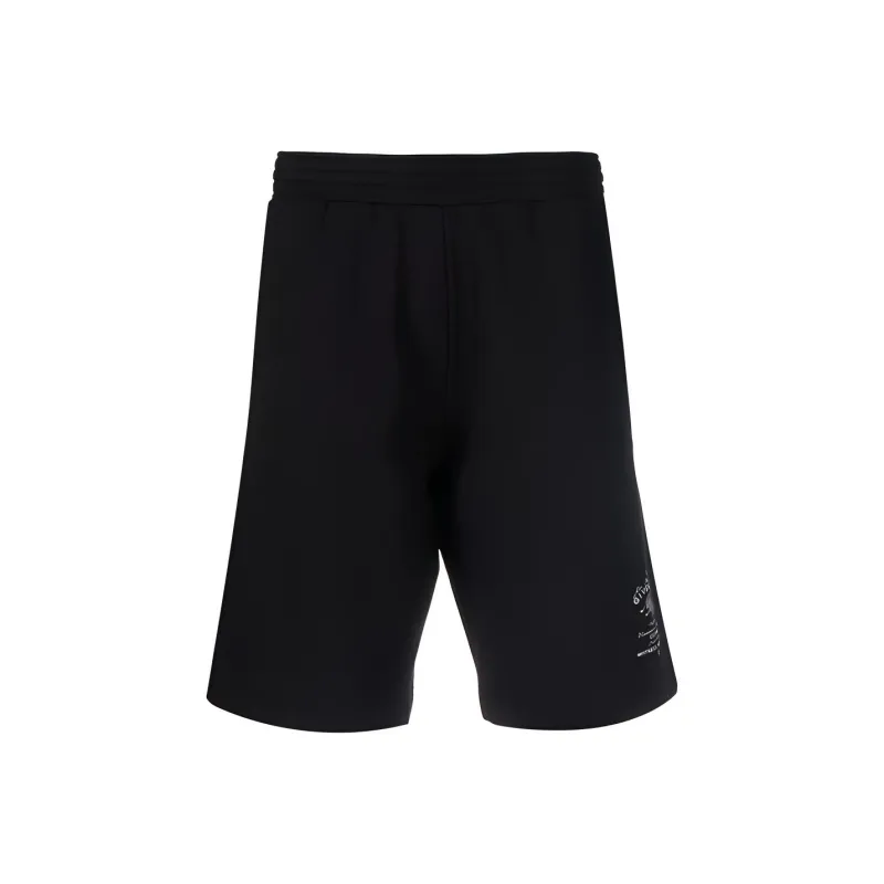 Givenchy Mmw Crest Logo Sweat Short-0
