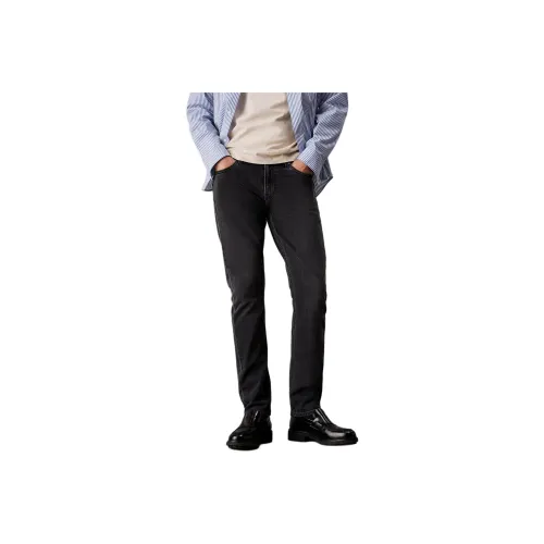 CALVIN KLEIN Jeans Europe Version Men's Denim Black