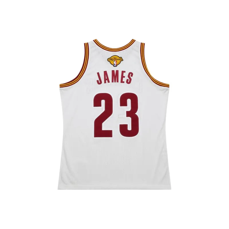 Mitchell & Ness x NBA Cleveland Cavaliers James SS25 Basketball Jersey Unisex White-1