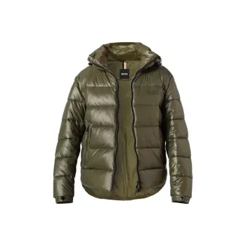 HUGO BOSS Jackets Coats Men's Olive Green