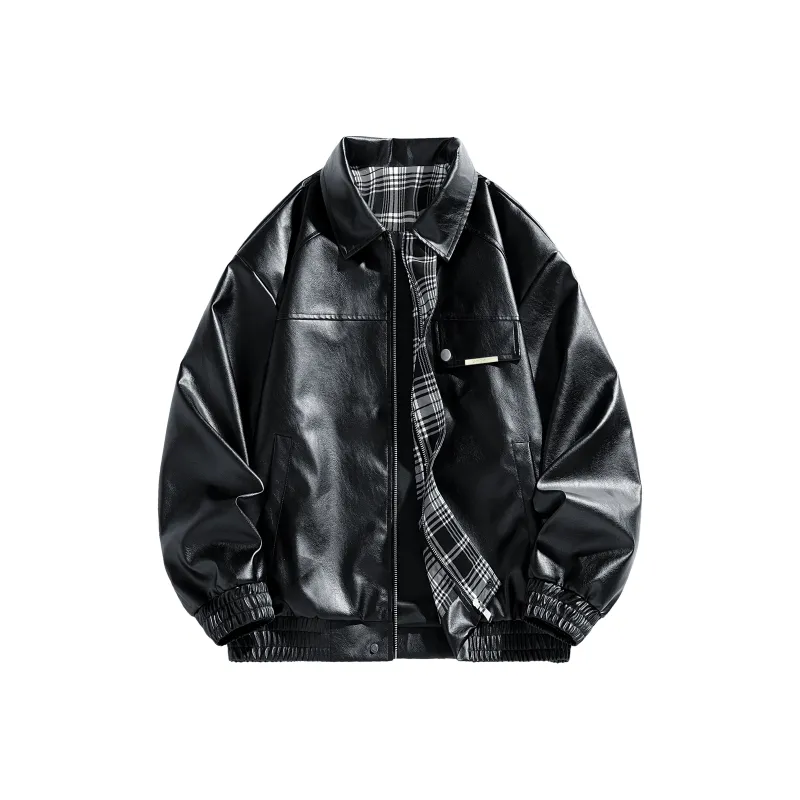 UPZCY Leather Jackets Unisex-2