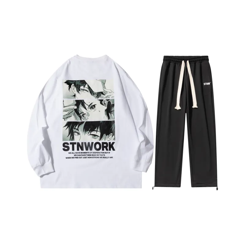 STNW Straight Set Spring Autumn And Winter Unisex-7