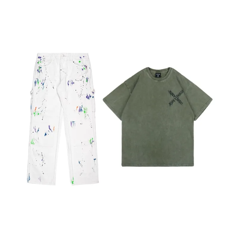 XINYINSU Straight Set Summer Unisex-2