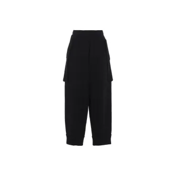 Yohji Yamamoto POUR HOMME FW24 Casual Pants Men's Black