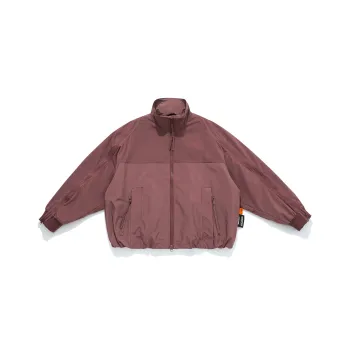YIMAI Trench Coat Men's Ice Plum Pink