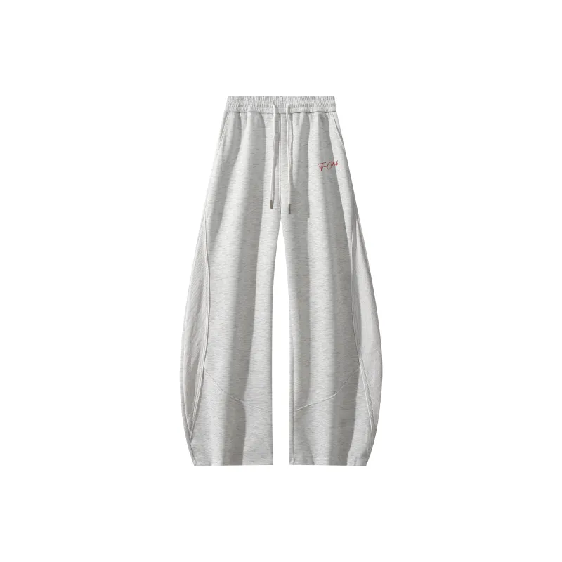 Tre Club Casual Pants Unisex White Gray-0