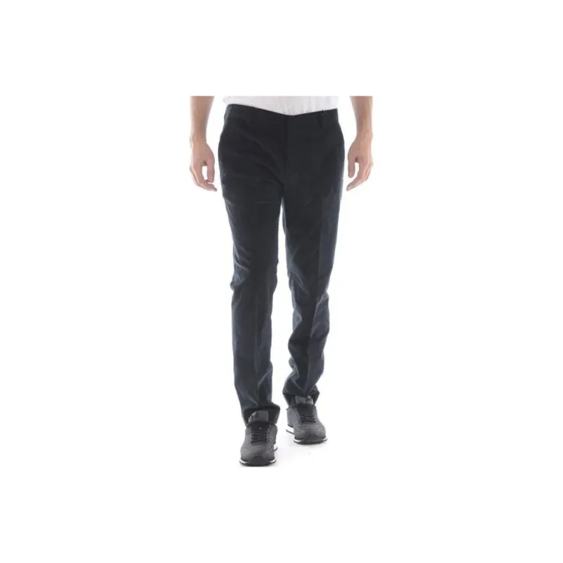 DANIELE ALESSANDRINI Casual Pants Men's Black-0