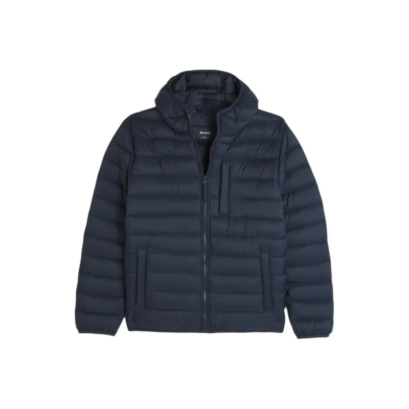 Hollister Puffer Jacket Men's Marine Blue-0
