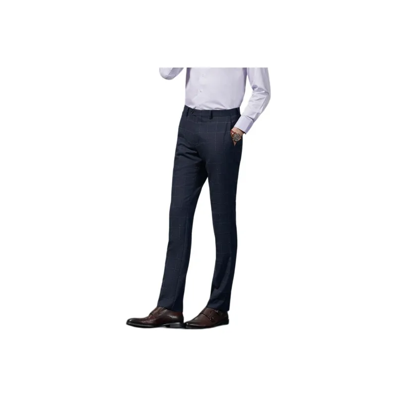 JODOLL Suit Trouser Men's Navy Blue-0