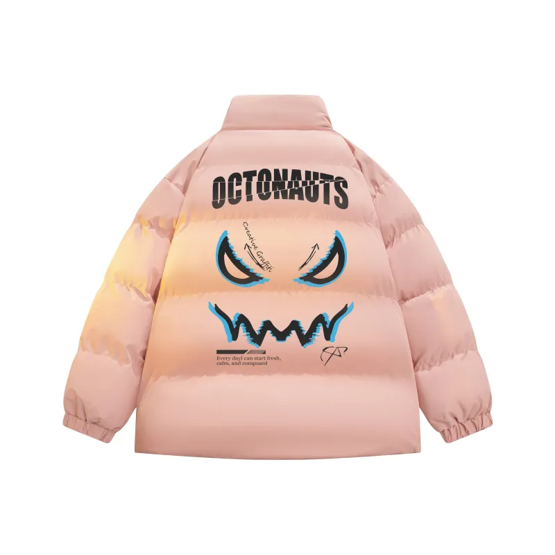 Small Columns Under The Sea Puffer Jacket Unisex-10