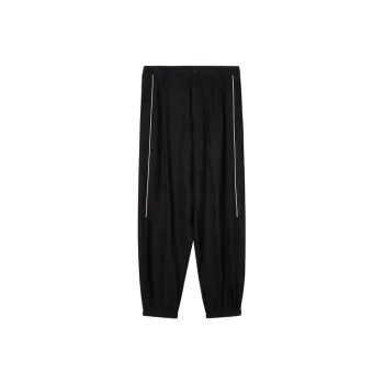 CROQUIS Casual Pants Unisex 409 Black Navy Blue