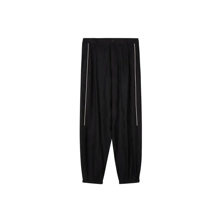 CROQUIS Casual Pants Unisex 409 Black Navy Blue-0