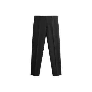 ZARA Suit Trousers Men Black