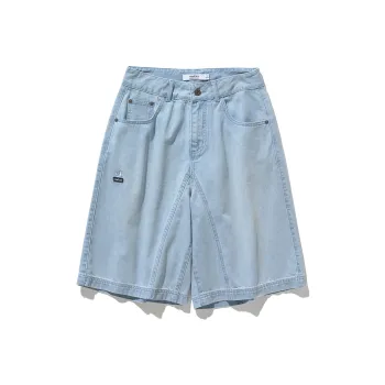 Nautica White Sail Nautica White Sail SS24 Denim Shorts Unisex Light Blue