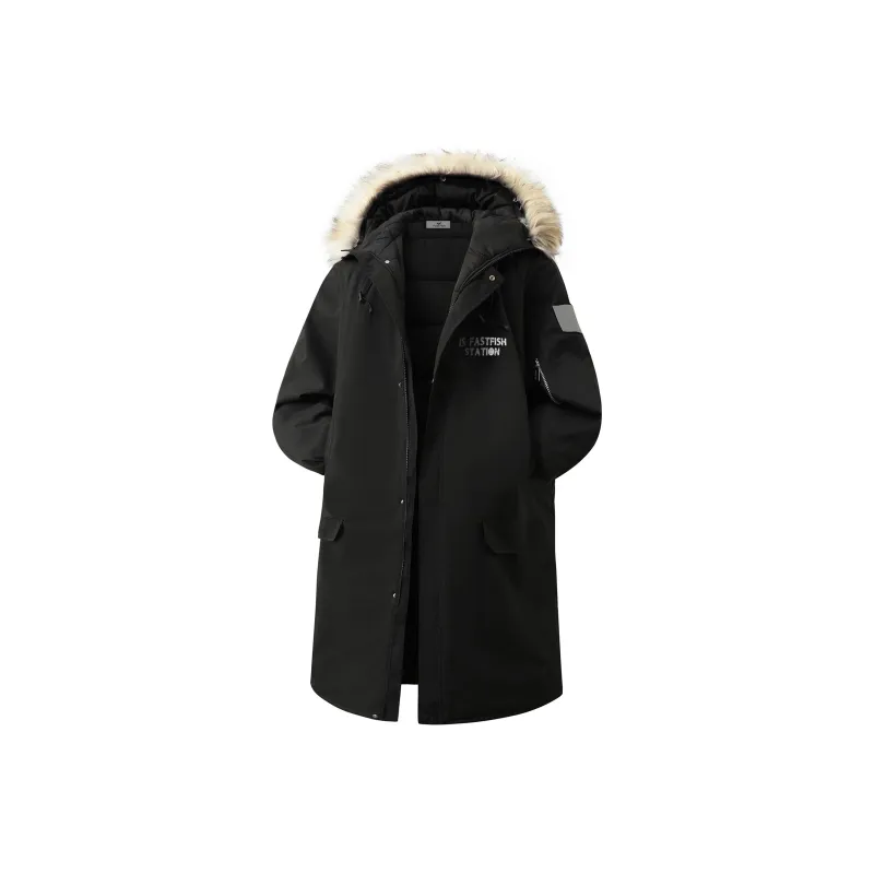 FASTFISH Puffer Jackets Unisex-2