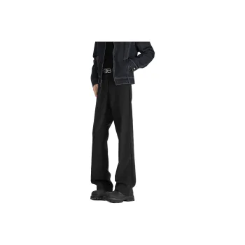 WARNING LIGHT Jeans Unisex Black