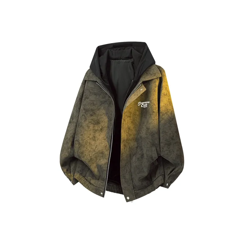 Supremo Cat Leather Jacket Unisex-2
