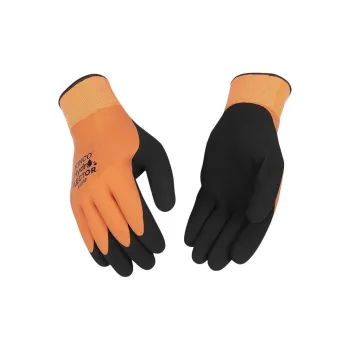 KINCO Latex Gloves Unisex Orange