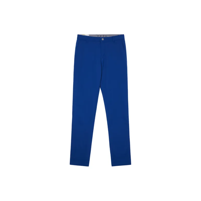PUMA Tailored Casual Pants Men's Deep Navy Blue-0