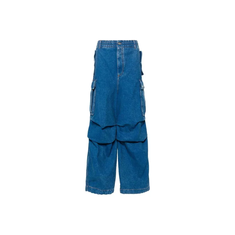 MARNI Logo patch Cargo Jeans-0