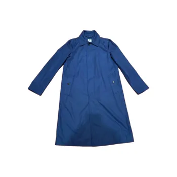 Burberry Trench Coat Men's Blue
