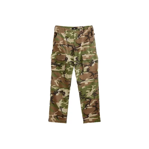 Vans Cargo Pants Unisex Green Camouflage