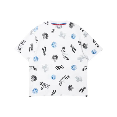 JACK JONES· JACK&JONESxNBA T Shirt Men's A06 Raw White