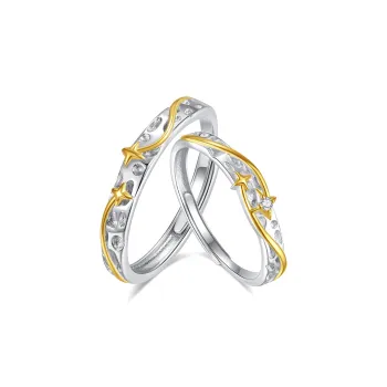 SHENGYALUO 999 Fine Silver Rings Unisex
