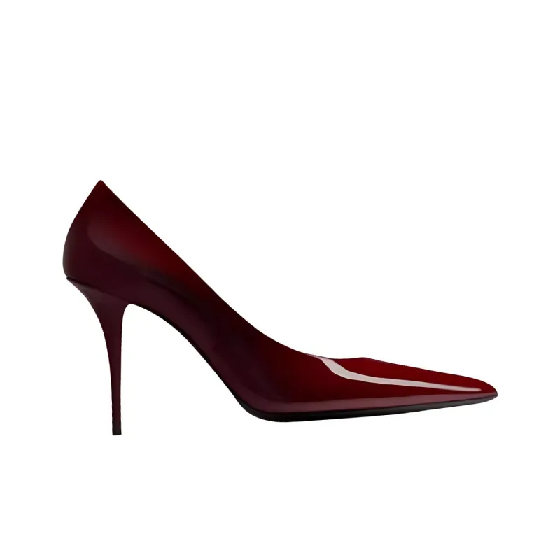 SAINT LAURENT Norma Pointed Toe Pumps-1