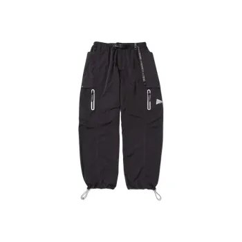 And Wander X Gramicci Casual Pants Unisex Black