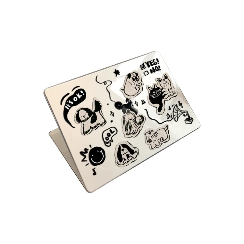 MOROCK Compatibility MacbookAir Computer Lightweight Transparent Laptop Cases & Skins-39