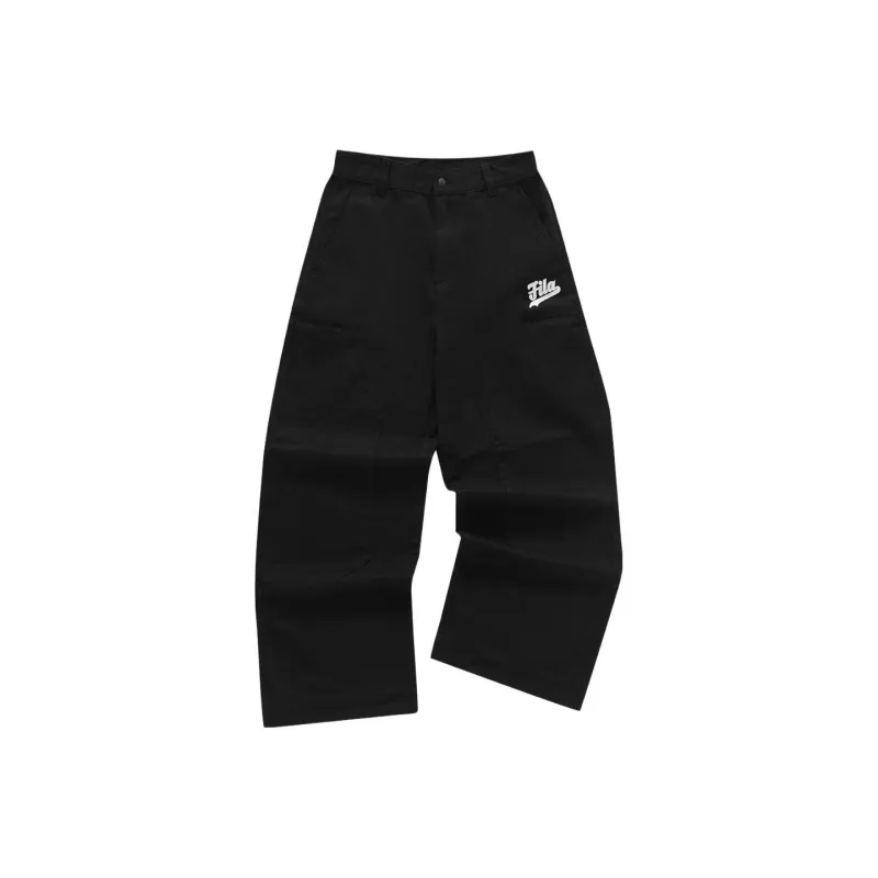 FILA FUSION Casual Pants Men Jet Black-0
