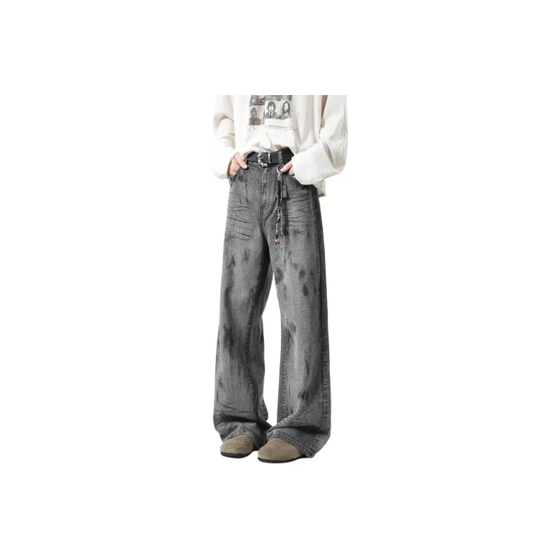 Poshbrain Jeans Unisex Wasteland Gray-0