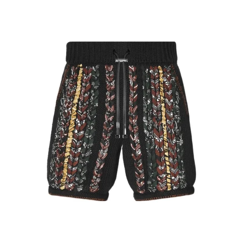 AMIRI Braided Bandana Shorts-0